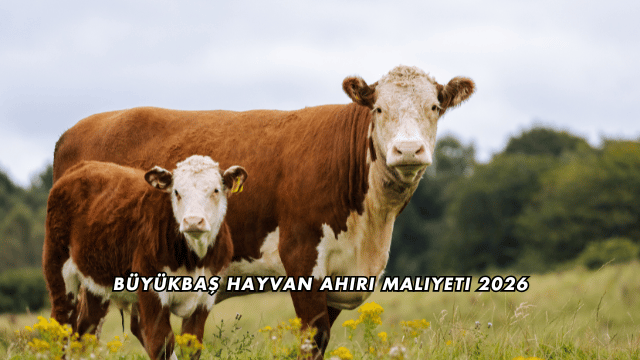 Büyükbaş Hayvan Ahırı Maliyeti 2026