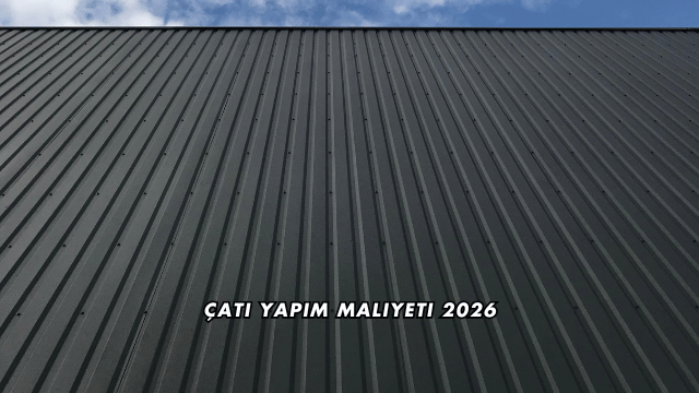 Çatı Yapım Maliyeti 2026