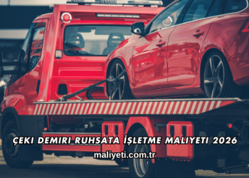 Çeki Demiri Ruhsata İşletme Maliyeti 2026