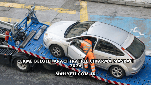 Çekme Belgeli Aracı Trafiğe Çıkarma Masrafı 2026