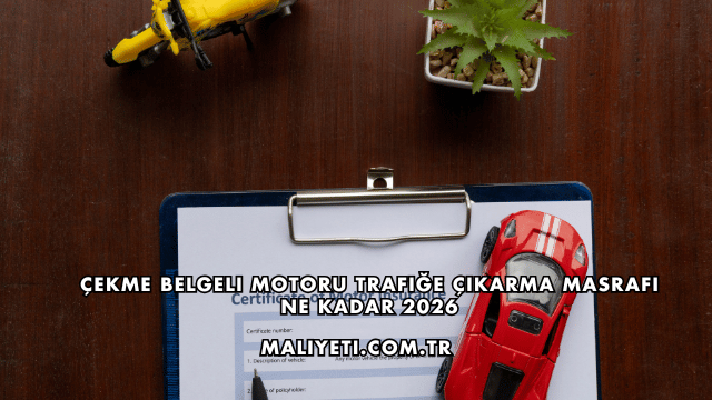 Çekme Belgeli Motoru Trafiğe Çıkarma Masrafı Ne Kadar 2026