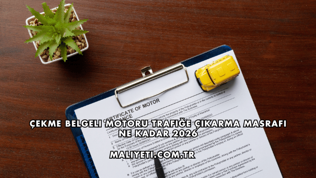 Çekme Belgeli Motoru Trafiğe Çıkarma Masrafı Ne Kadar 2026