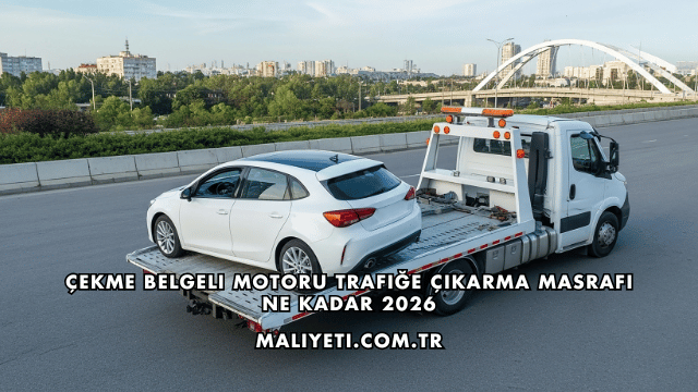 Çekme Belgeli Motoru Trafiğe Çıkarma Masrafı Ne Kadar 2026