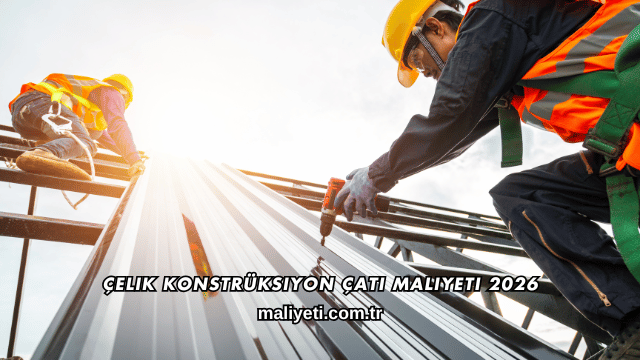 Çelik Konstrüksiyon Çatı Maliyeti 2026