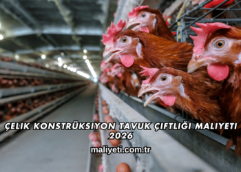 Çelik Konstrüksiyon Tavuk Çiftliği Maliyeti 2026