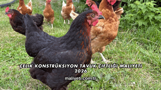 Çelik Konstrüksiyon Tavuk Çiftliği Maliyeti 2026