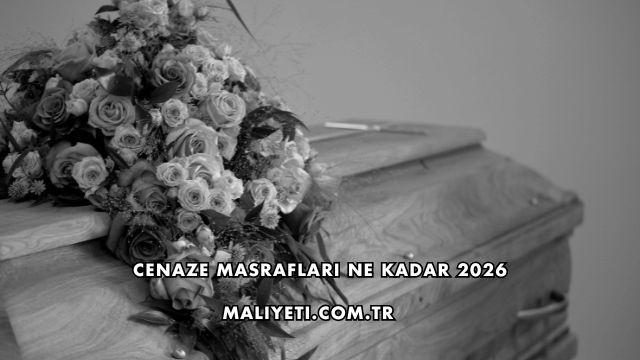Cenaze Masrafları Ne Kadar 2026