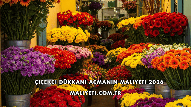 Çiçekçi Dükkanı Açmanın Maliyeti 2026