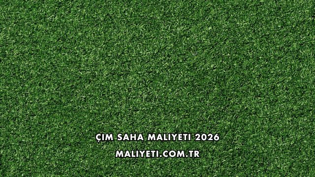 Çim Saha Maliyeti 2026