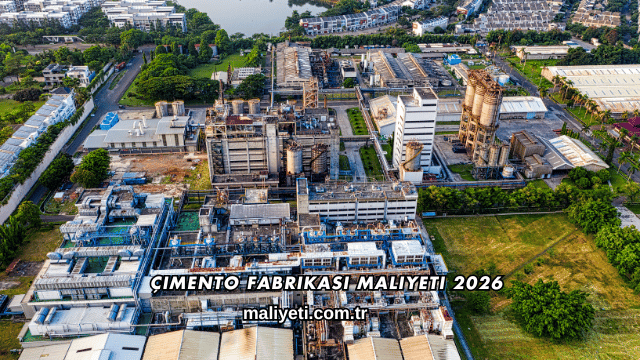 Çimento Fabrikası Maliyeti 2026