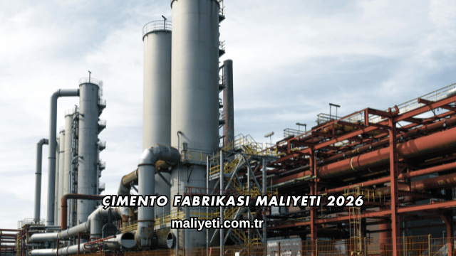 Çimento Fabrikası Maliyeti 2026