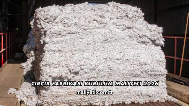 Çırçır Fabrikası Kurulum Maliyeti 2026