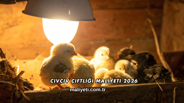 Civciv Çiftliği Maliyeti 2026