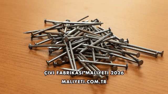 Çivi Fabrikası Maliyeti 2026