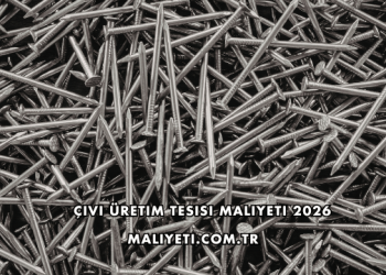 Çivi Üretim Tesisi Maliyeti 2026
