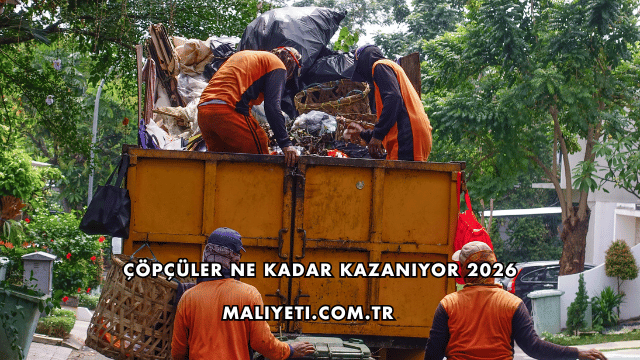 Çöpçüler Ne Kadar Kazanıyor 2026