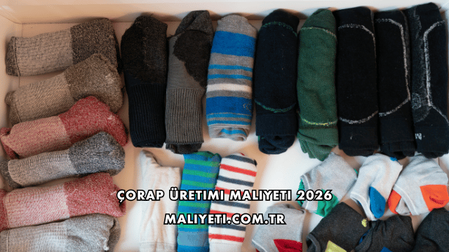 Çorap Üretimi Maliyeti 2026