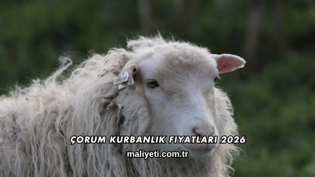 Çorum Kurbanlık Fiyatları 2026