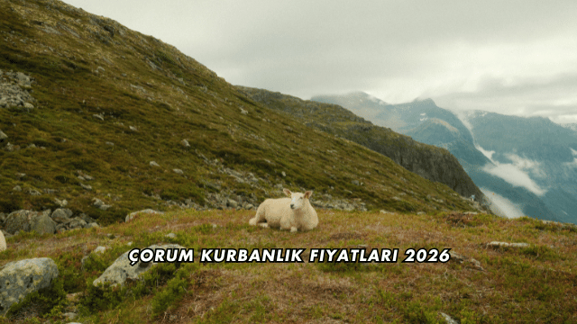 Çorum Kurbanlık Fiyatları 2026