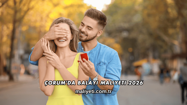 Çorum'da Balayı Maliyeti 2026