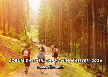 Çorum'da Tatil Yapmanın Maliyeti 2026