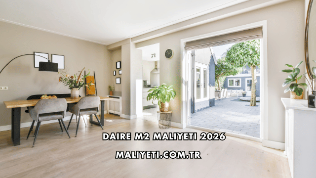 Daire m2 Maliyeti 2026