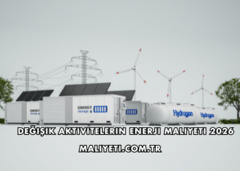 Değişik Aktivitelerin Enerji Maliyeti 2026
