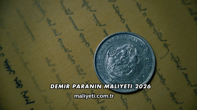 Demir Paranın Maliyeti 2026