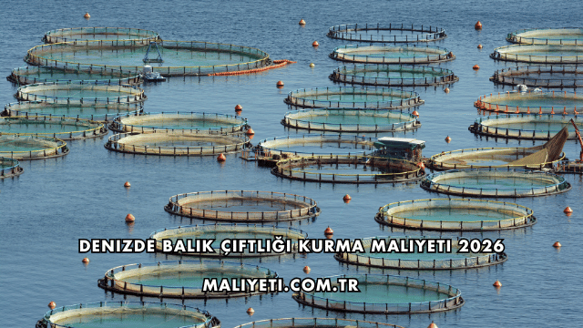 Denizde Balık Çiftliği Kurma Maliyeti 2026