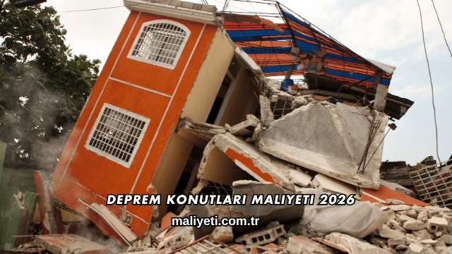 Deprem Konutları Maliyeti 2026