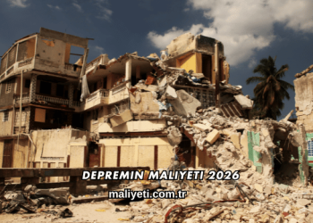Depremin Maliyeti 2026
