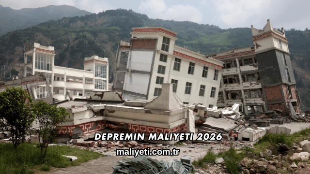 Depremin Maliyeti 2026