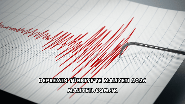 Depremin Türkiye'ye Maliyeti 2026