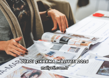 Dergi Çıkarma Maliyeti 2026