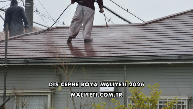 Dış Cephe Boya Maliyeti 2026