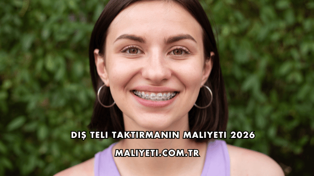 Diş Teli Taktırmanın Maliyeti 2026