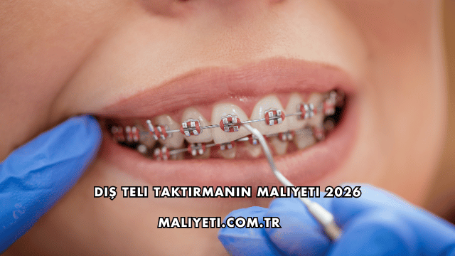 Diş Teli Taktırmanın Maliyeti 2026
