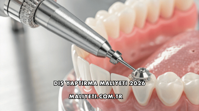 Diş Yaptırma Maliyeti 2026