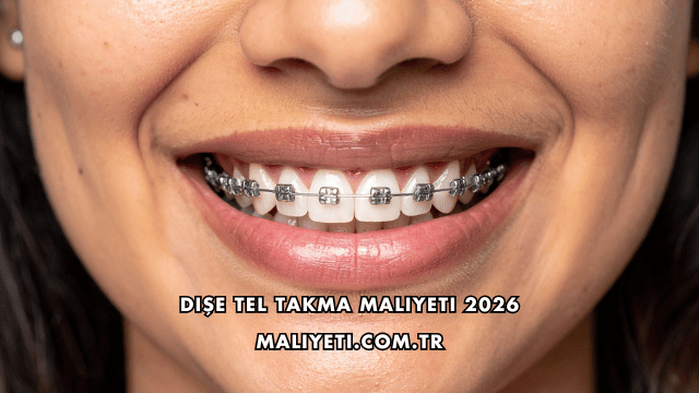 Dişe Tel Takma Maliyeti 2026