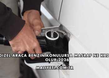 Dizel Araca Benzin Konulursa Masraf Ne Kadar Olur 2026
