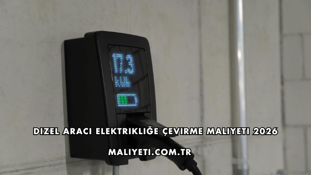 Dizel Aracı Elektrikliğe Çevirme Maliyeti 2026