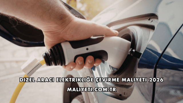 Dizel Aracı Elektrikliğe Çevirme Maliyeti 2026
