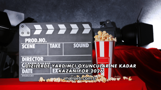 Dizilerde Yardımcı Oyuncular Ne Kadar Kazanıyor 2026