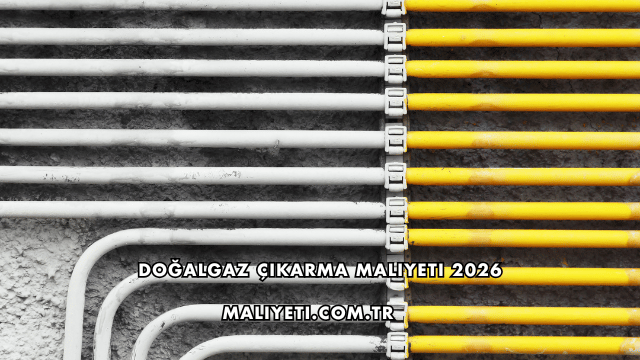 Doğalgaz Çıkarma Maliyeti 2026
