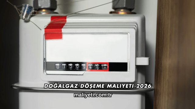 Doğalgaz Döşeme Maliyeti 2026