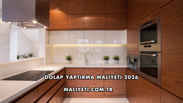 Dolap Yaptırma Maliyeti 2026