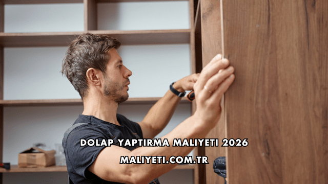 Dolap Yaptırma Maliyeti 2026