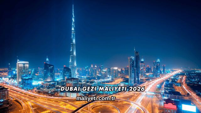 Dubai Gezi Maliyeti 2026