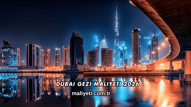 Dubai Gezi Maliyeti 2026