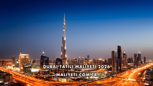 Dubai Tatili Maliyeti 2026